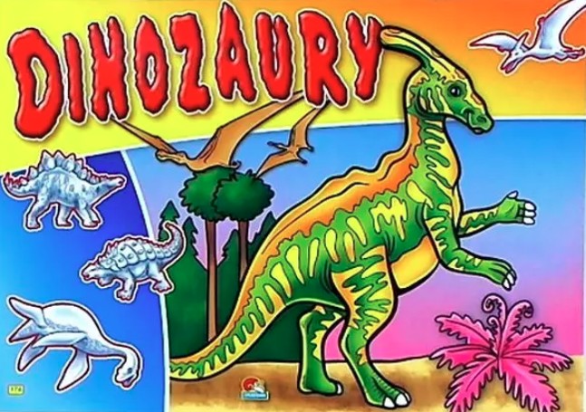 Kolorowanka Dinozaury (10) Krzesiek